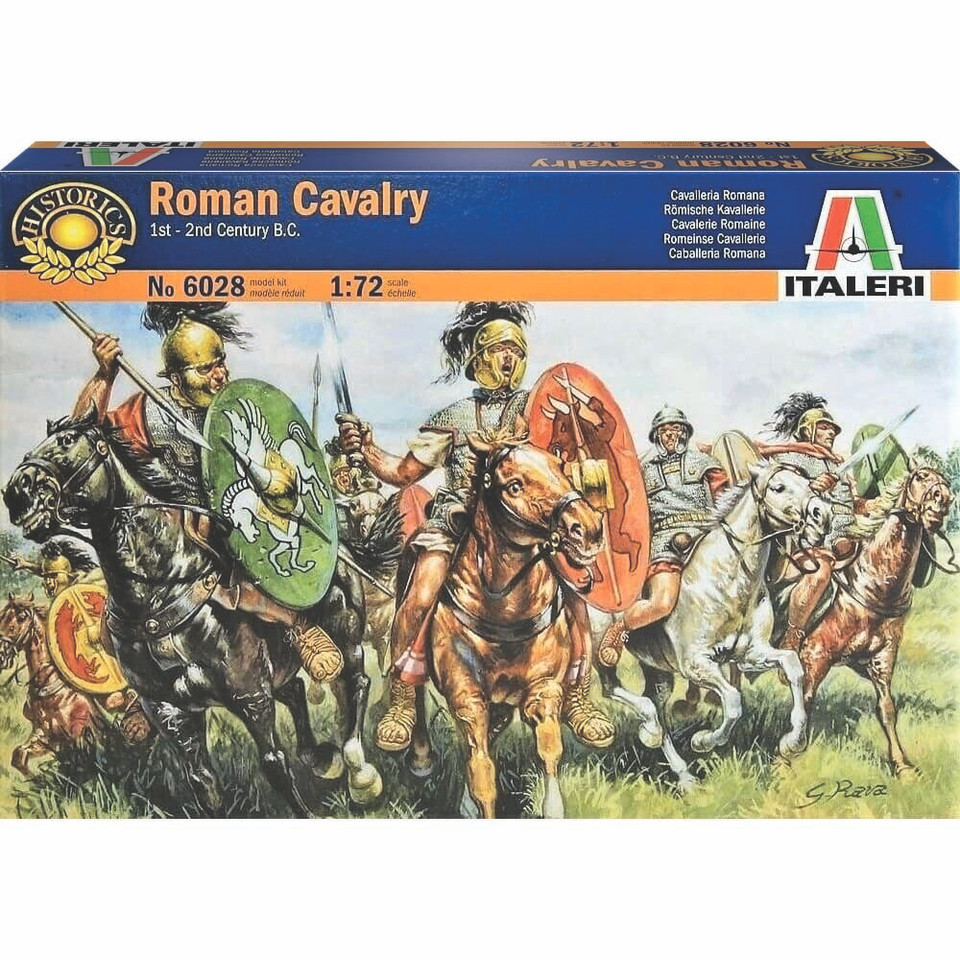Roman Cavalry I 1/72 Plastic Figures Main Image