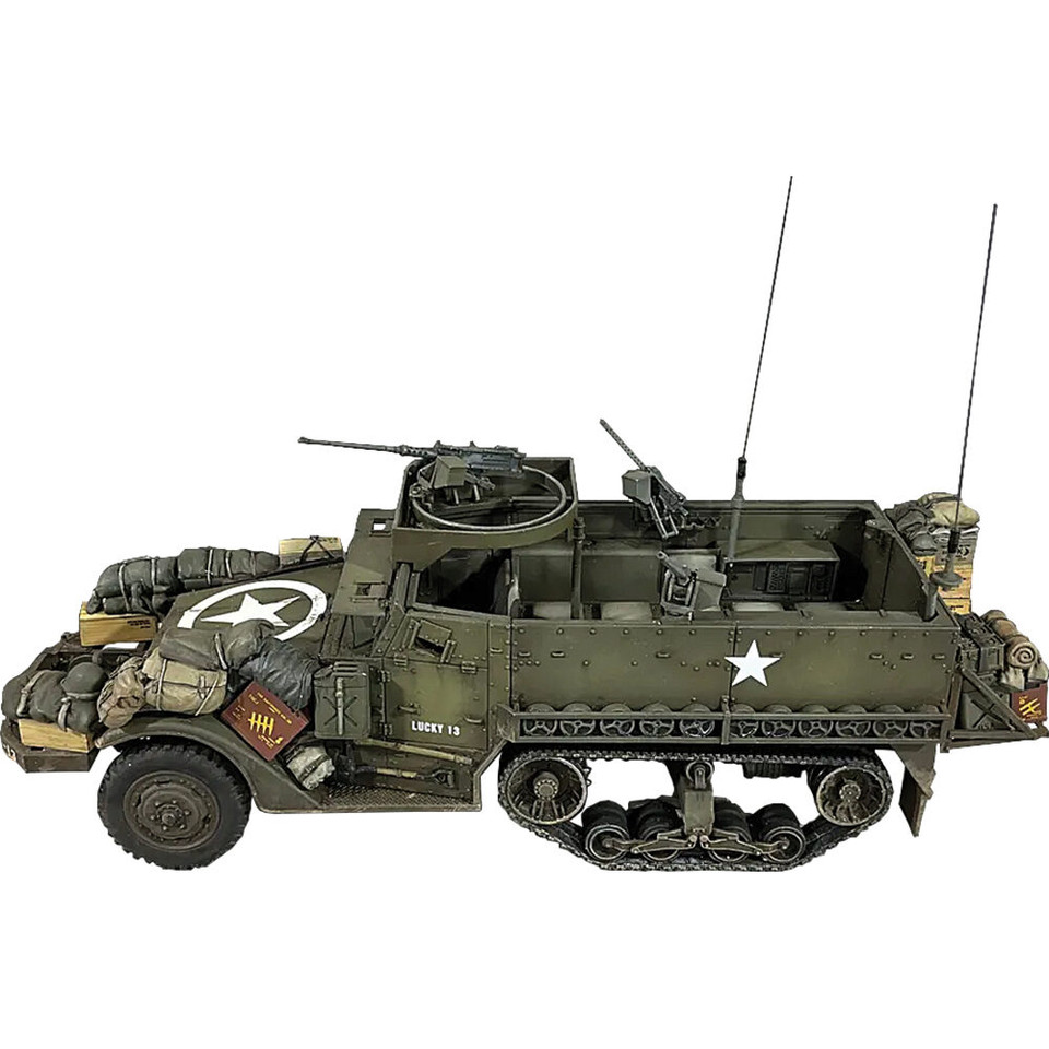 M3A1 Half-track 9th Armored 27th Inf. A Co. 1/30 Model William Britain (25092) Main Image