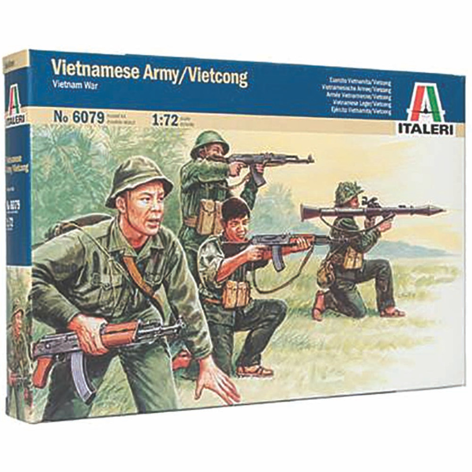 Vietcong Soldiers 1/72 Plastic Figures Main Image