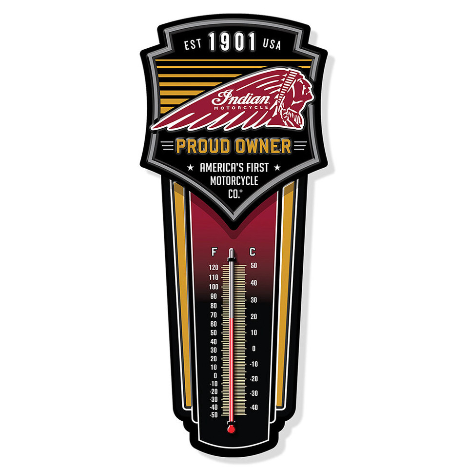 Indian Motorcycle Thermometer TH102 Main Image