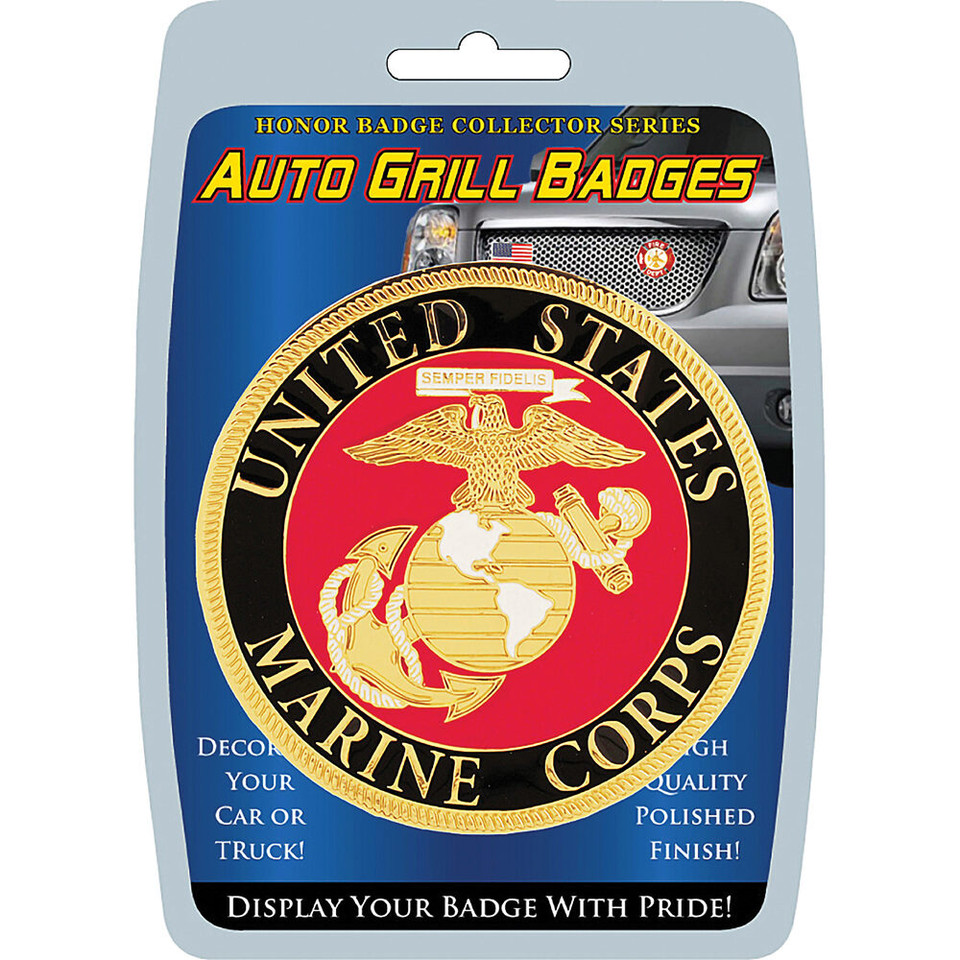 Marines Auto Grill Badge MD6104 (MD020) Main Image