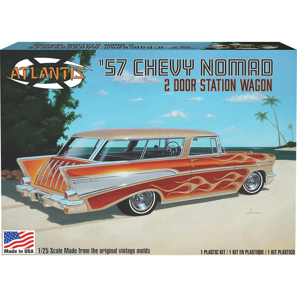 1957 Chevy Nomad 1/25 Kit Atlantis (H1260) Main Image