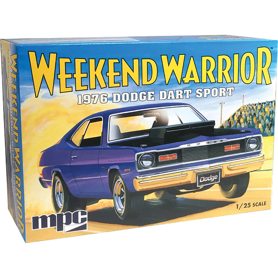 1976 Dodge Dart Weekend Warrior 1/25 Kit MPC MODELS (MPC1019) Main Image