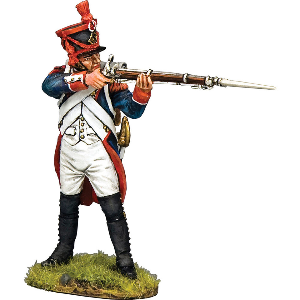 French Infantryman Standing Firing 1/30 Figure K&C(NA520) Main Image