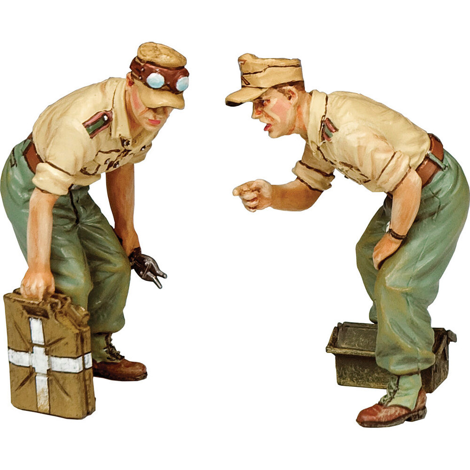 Tank Mechanics 1/30 Figure Set K&C(AK160) Main Image