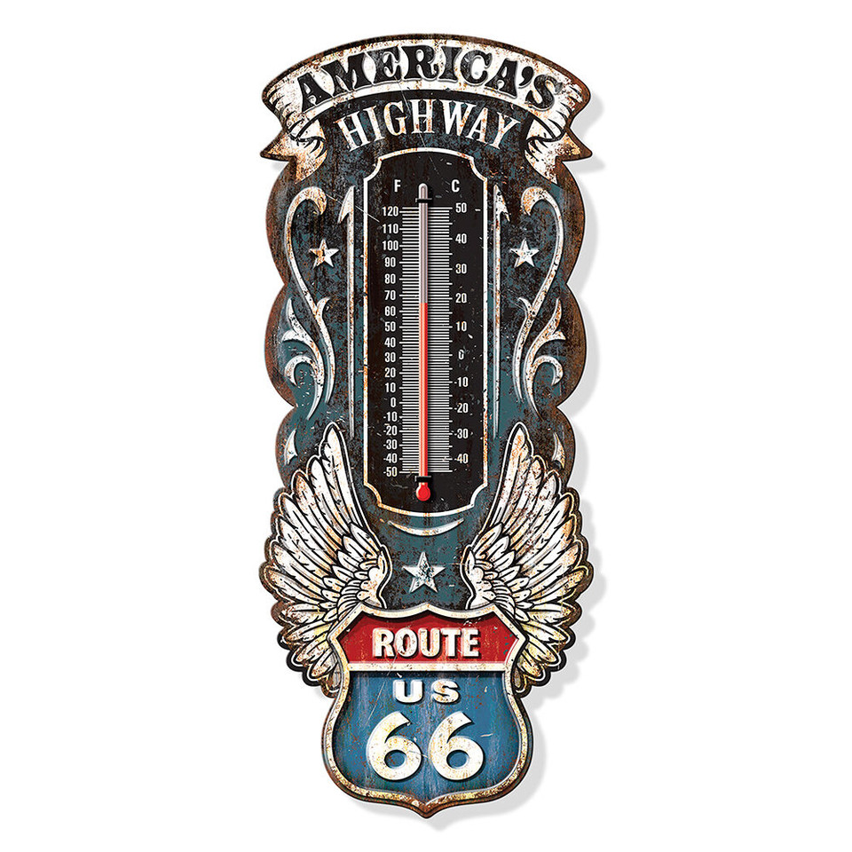 Route 66 Thermometer TH112 Main Image