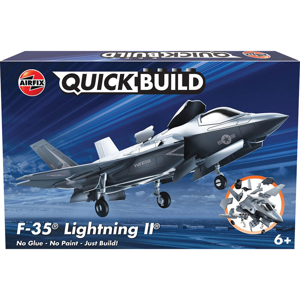 F-35B Lightning II Building Block Model Corgi Quickbuild (J6040) Main Image