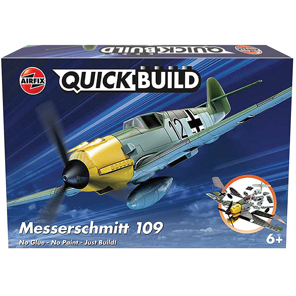 Messerschmitt Bf 109 Building Block Model Corgi Quickbuild (J6040) Main Image