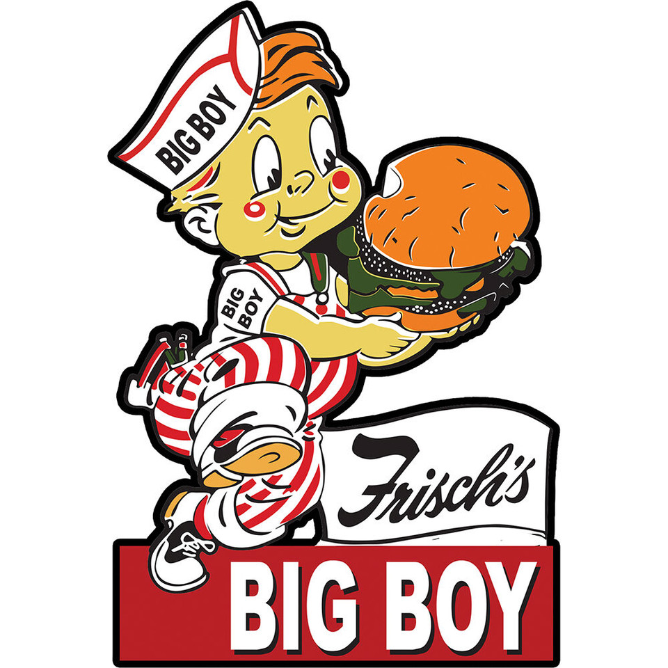 Big Boy Metal Sign  RVG5024S Main Image