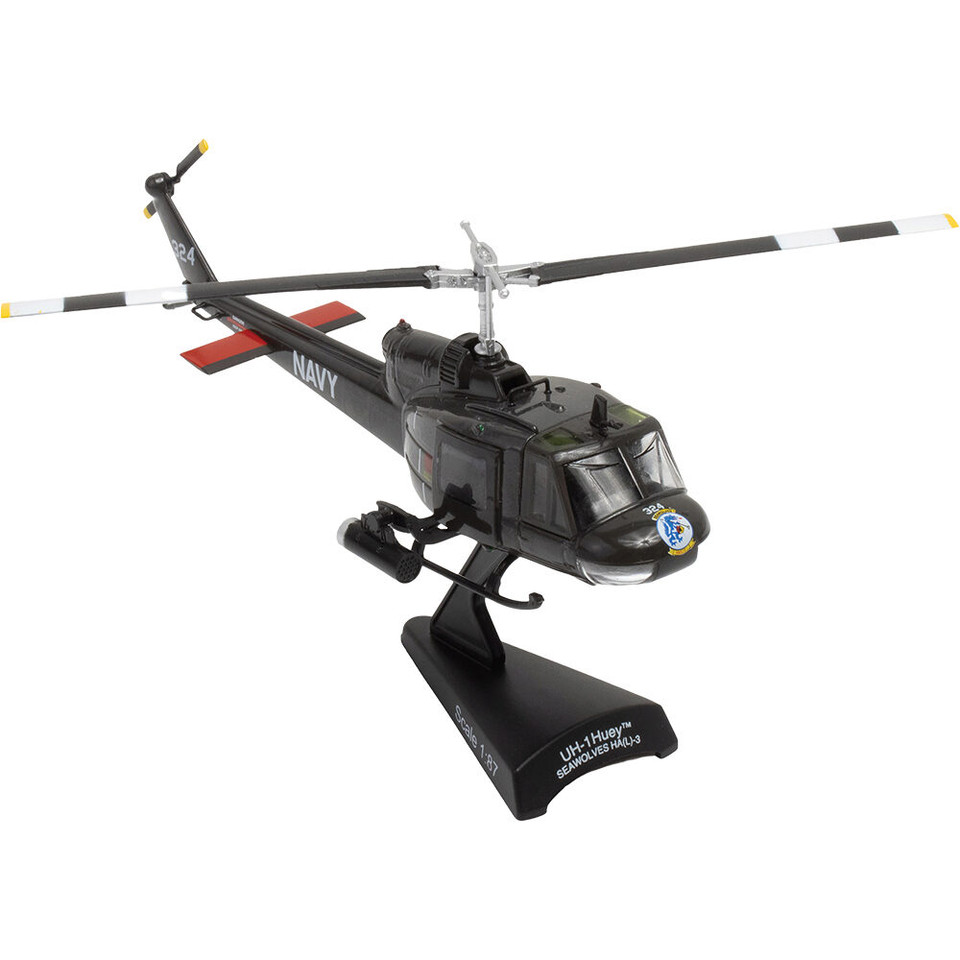UH-1 Huey 1/87 Die Cast Model Postage Stamp (PS5601-4) Main Image
