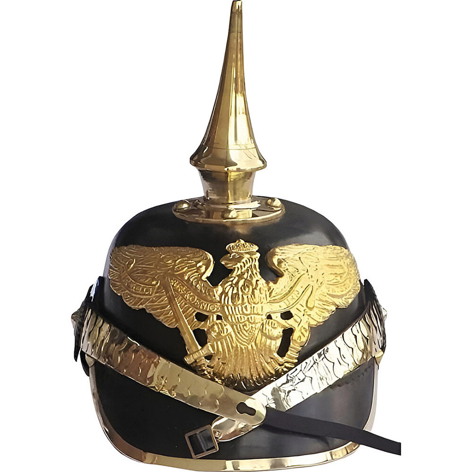 Black Pickelhaube Helmet Turkey Creek (TC-129LH) Main Image