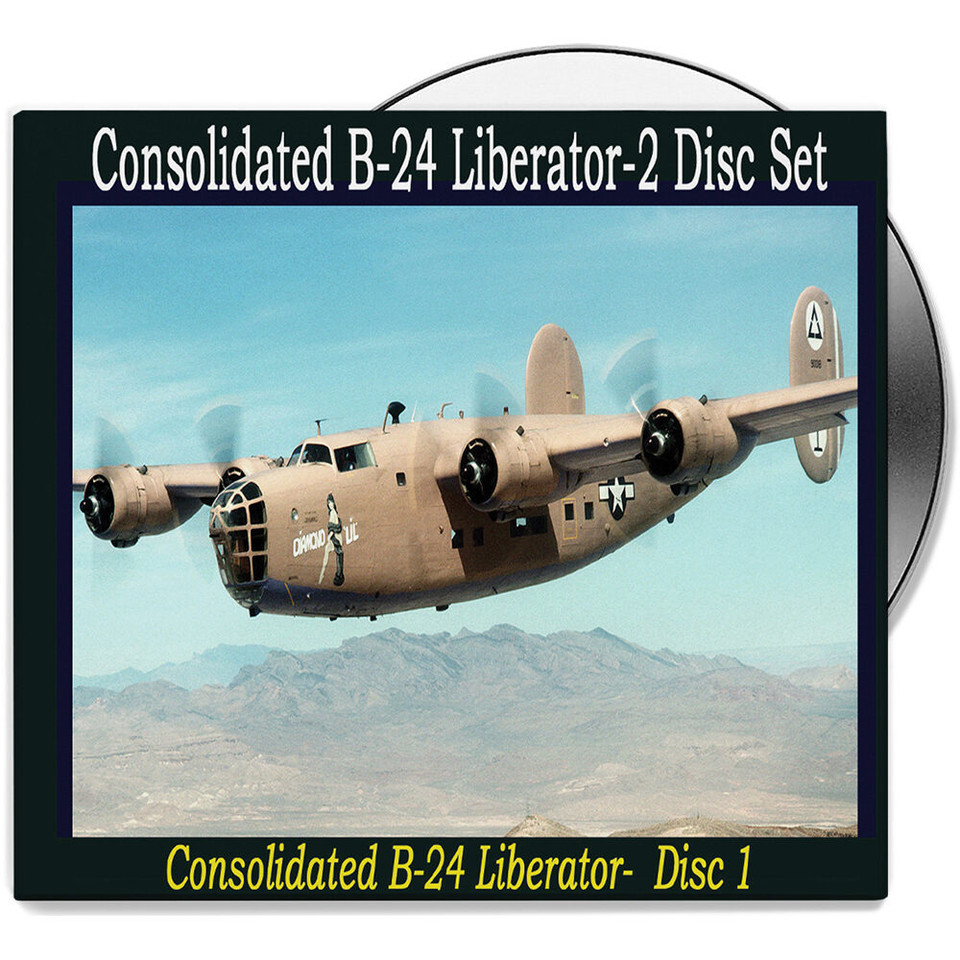 Consolidated B-24 Liberator 2-DVD Set CAMPBELL FILMS (CFDVD0211-D3) Main Image