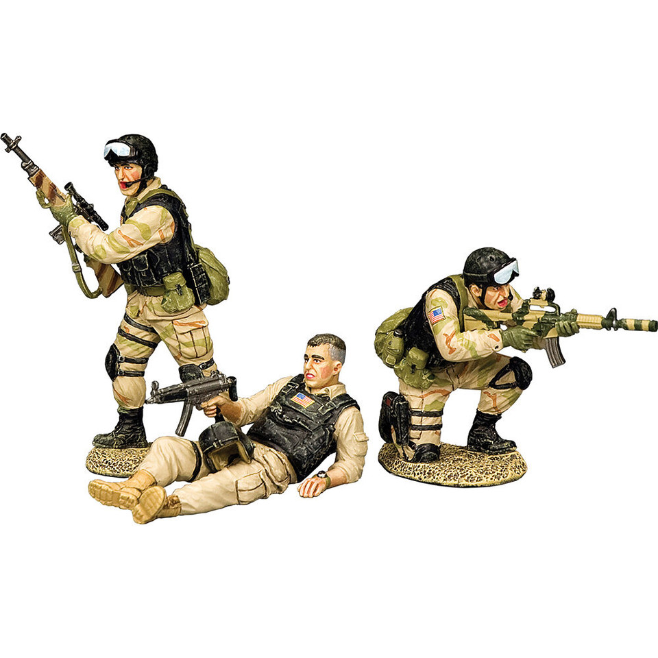 The Super Six Four Rescue 1/30 Figure Set K&C (BHD015) Main Image
