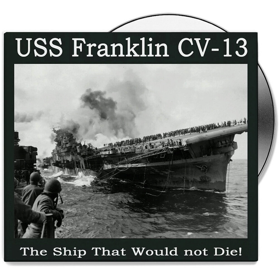 USS Franklin CV-13 - DVD Main Image