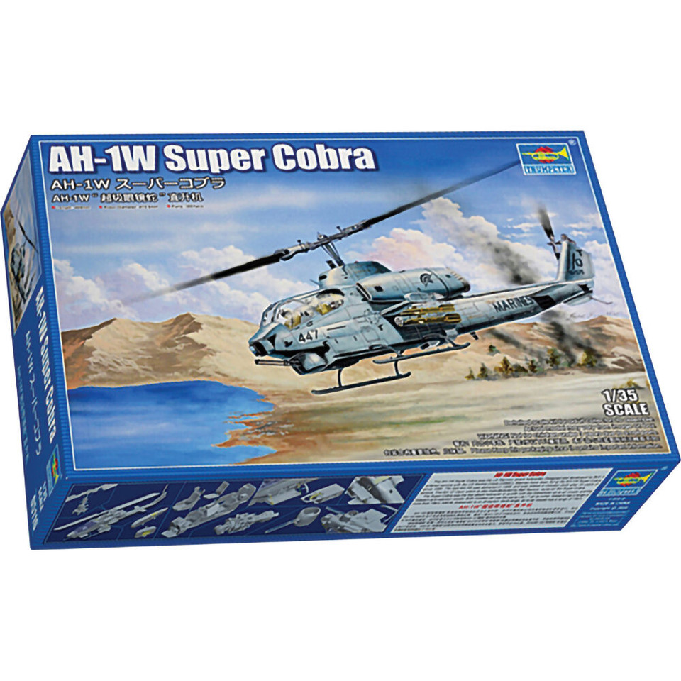 AH-1W Super Cobra 1/35 Kit 705116 Main Image
