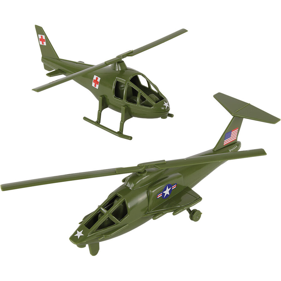 Air Support Helicopters 1/50 Plastic Set Tim Mee (67920) Main Image