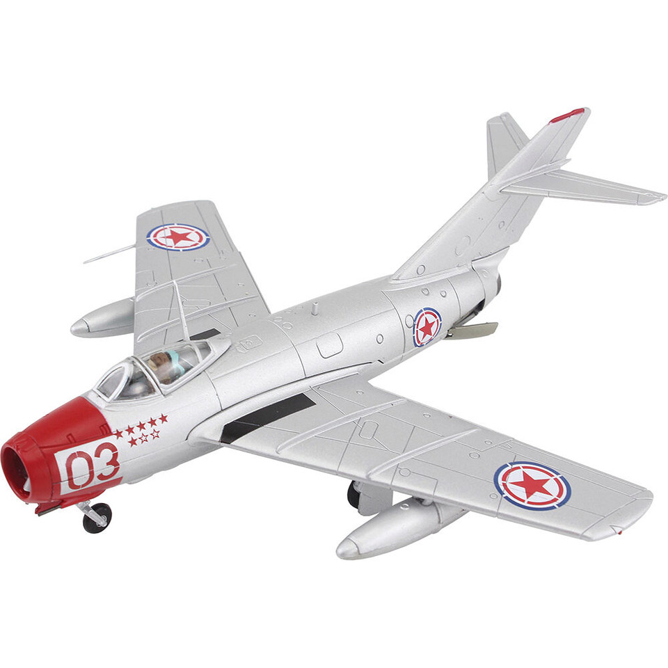 MIG-15bis 1/72 Die Cast Model Chinese People's Volunteers Air Force North Korea 1950s Main Image