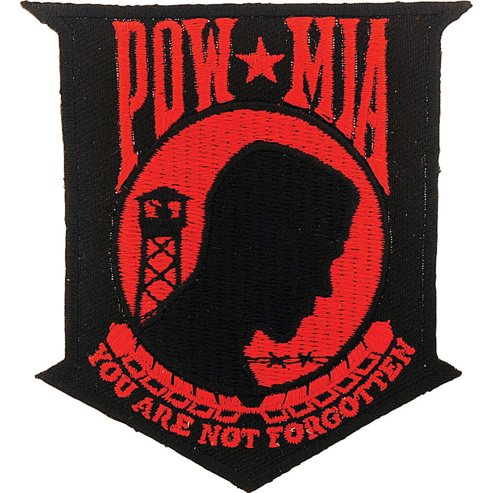 POW*MIA Red Patch  PM0862 (M028) Main Image