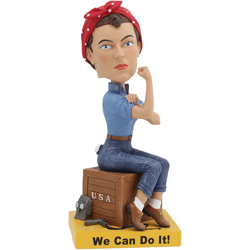 Rosie the Riveter Bobblehead RB10662 Main Image