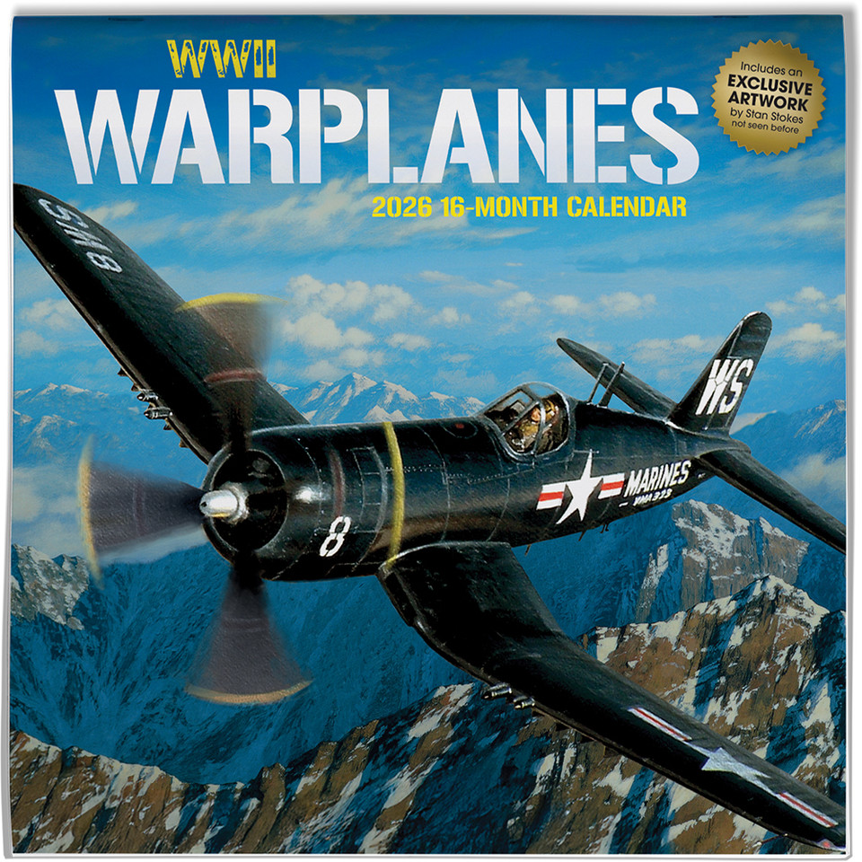 WWII Warplanes 2026 Wall Calendar Carousel261005 Main Image