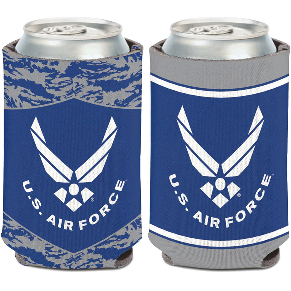 Air Force Doublesided Can Cooler  LS9318CAIR Main Image