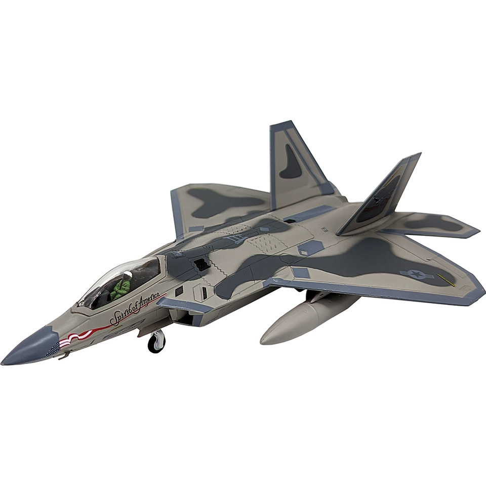 F-22A Raptor 1/100 Die Cast Model William Tell (FS041B) Main Image