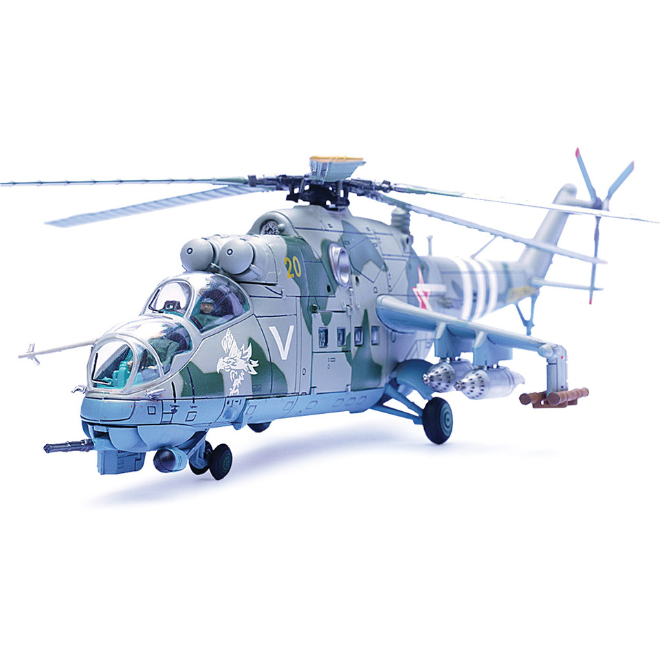 MI-24V HIND-E 1/72 DIE CAST MODEL PANZERKAMPF (14005PF) Main Image