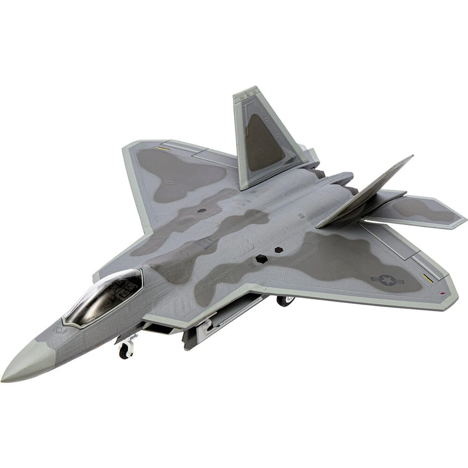 F-22 Raptor 1/72 Die Cast Model - AF1-0117D Pair-O-Dice 90th FS Elmendorf AFB Main Image