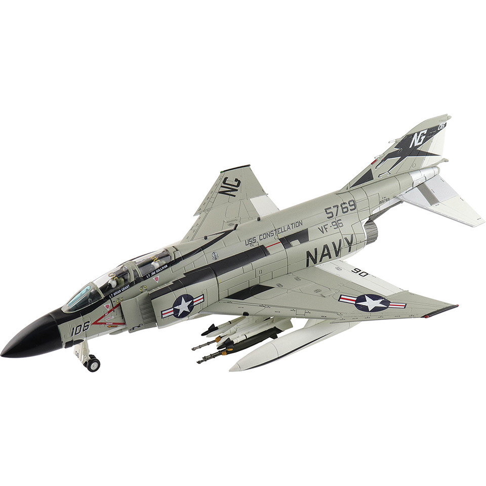 F-4J Phantom II 1/72 Die Cast Model - HA19071 Showtime 106 VF-96 USS Constellation May 1972 Main Image