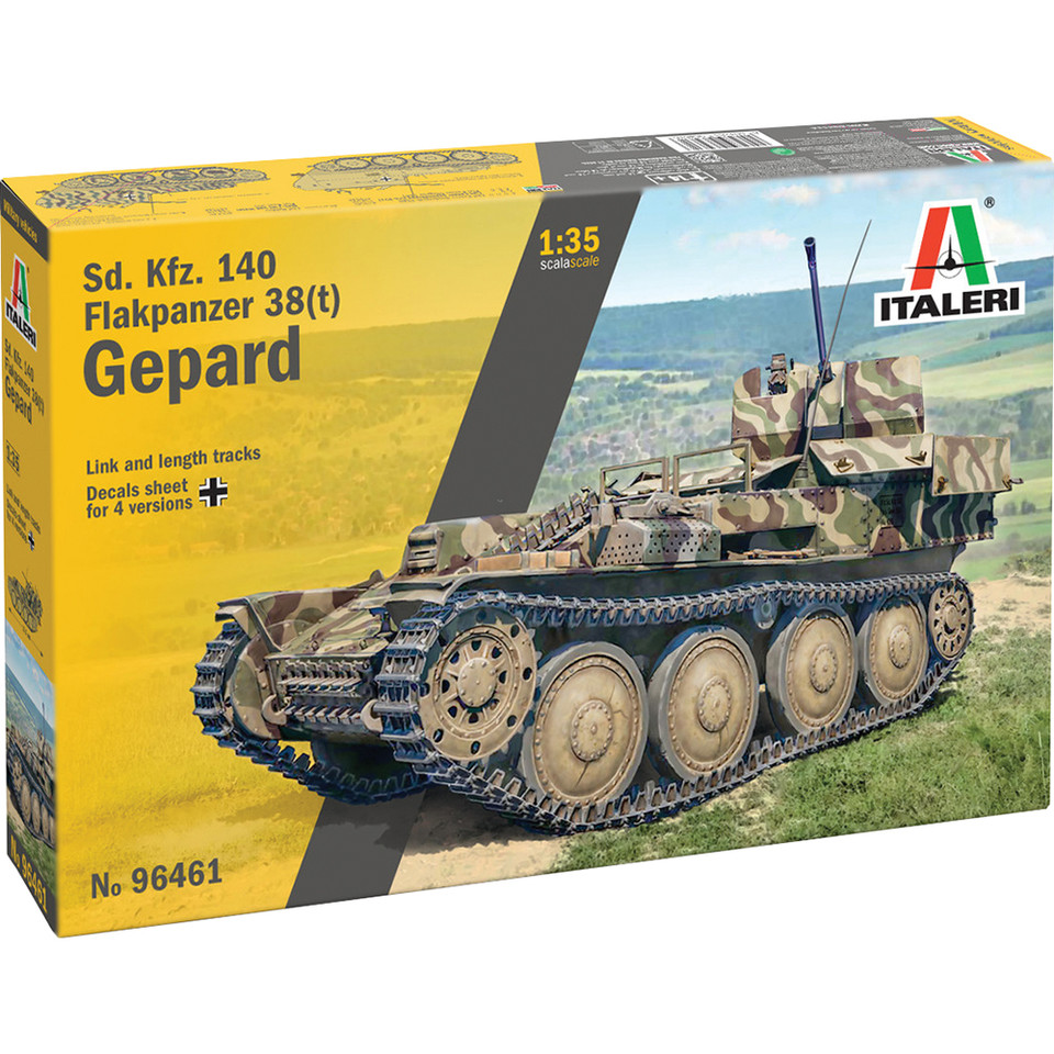 Sd.Kfz.140 Flakpanzer 38 Gepard 1/35 Kit Main Image