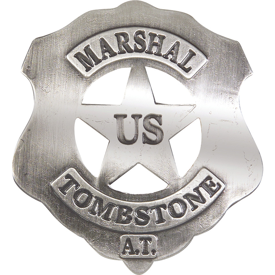 Tombstone Marshal Badge Main Image