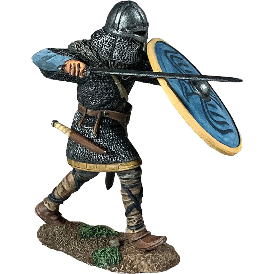 Svend Viking Defending with Sword and Shield 1/30 Figure William Britain (62143) Main Image