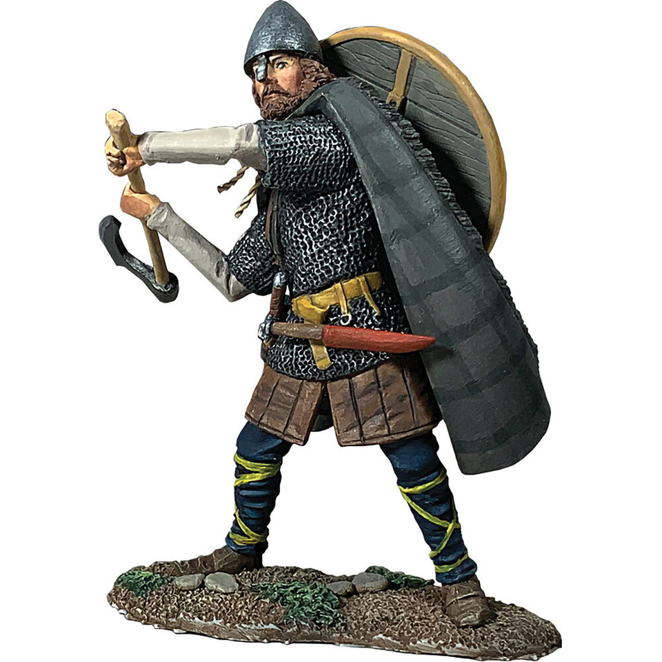 Abrecan Saxon Attacking with Axe 1/30 Figure William Britain (62145) Main Image