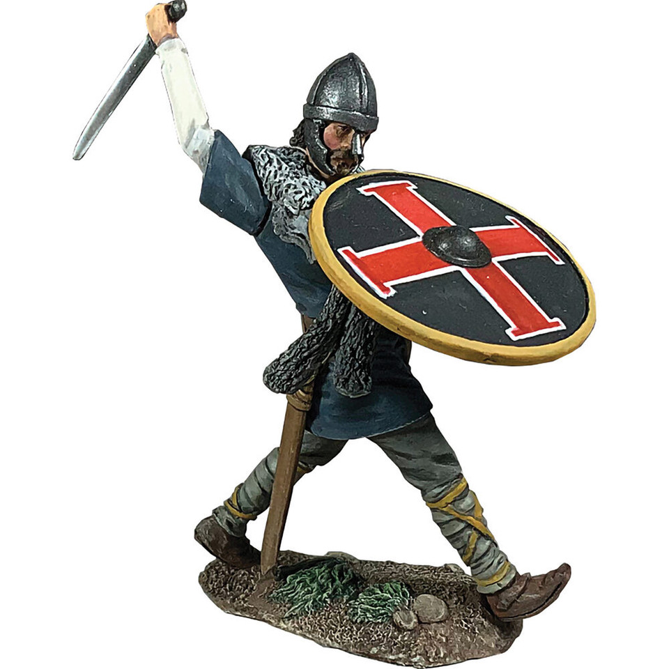 Broga Saxon Attacking with Sword 1/30 Figure William Britain (62141) Main Image