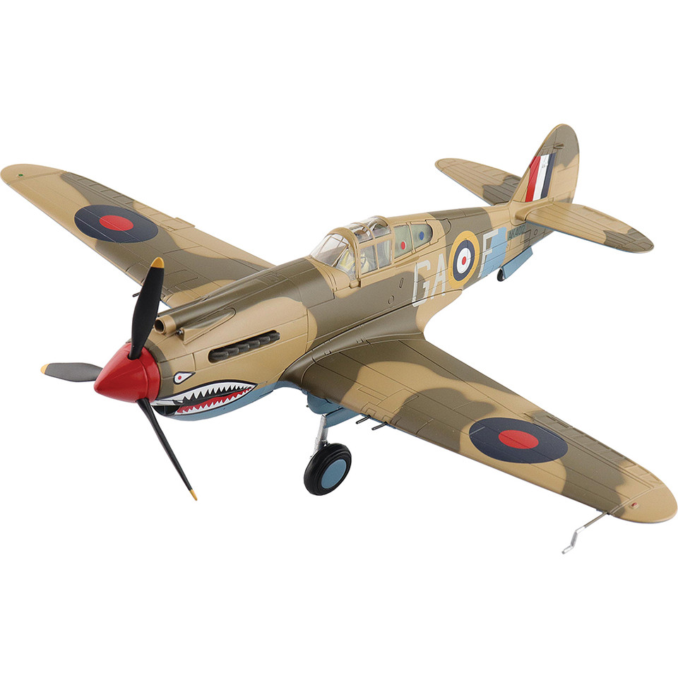 Tomahawk Mk. IIB 1/48 Die Cast Model Neville F. Duke 112 Sqn. RAF Egypt 1941 - HA9205 Main Image