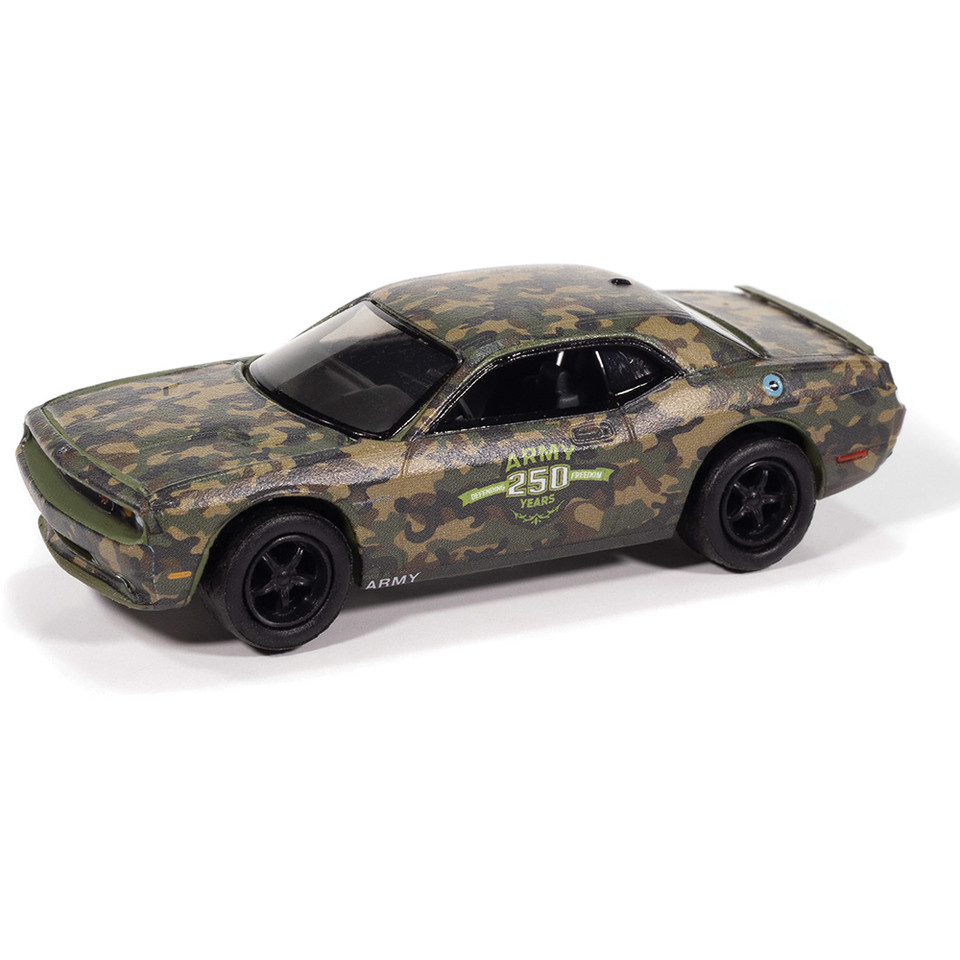 2014 Dodge Challenger 250th Anniversary - Army Green Camo JLML012/48A 2025 R1/Challenger Main Image