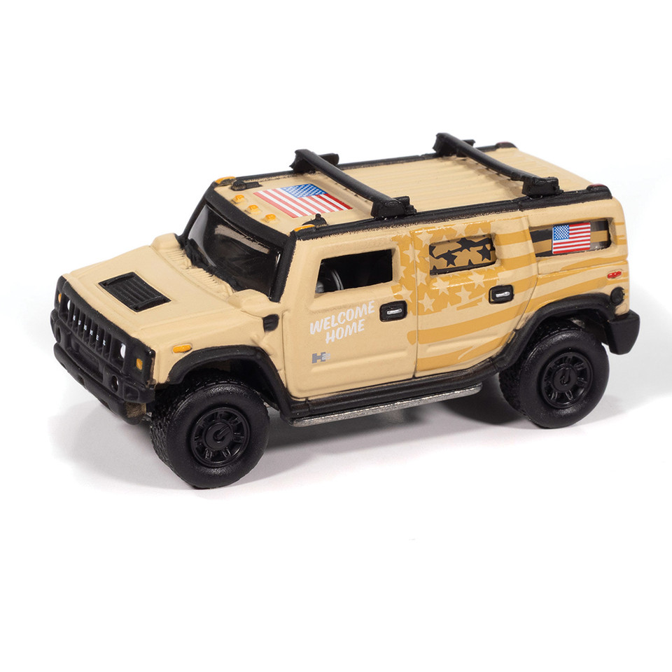 2004 Hummer H2 Wagon Welcome Home Parade Vehicle - Sand JLML012/48A 2025 R1/Hummer Main Image