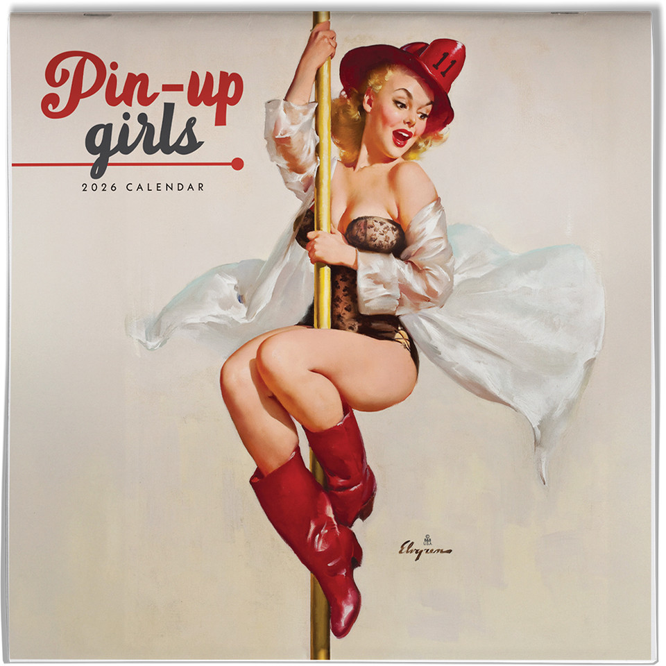 Pin Up Girls 2026 Wall Calendar Carousel260152 Main Image