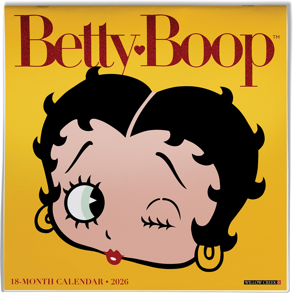 Betty Boop 2026 Wall Calendar  Willow Creek (50217) Main Image