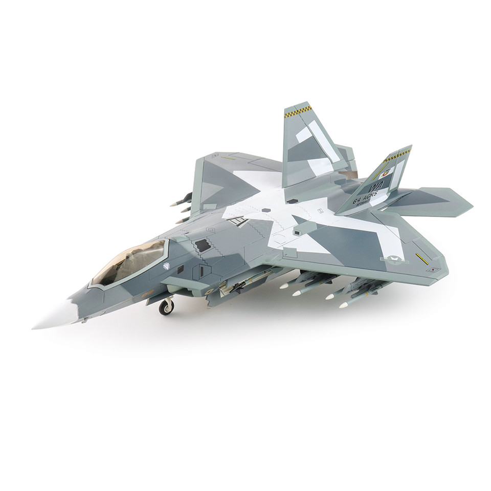 F-22 Raptor 1/72 Die Cast Model Splinter Camouflage USAF (fictitious scheme) Main Image