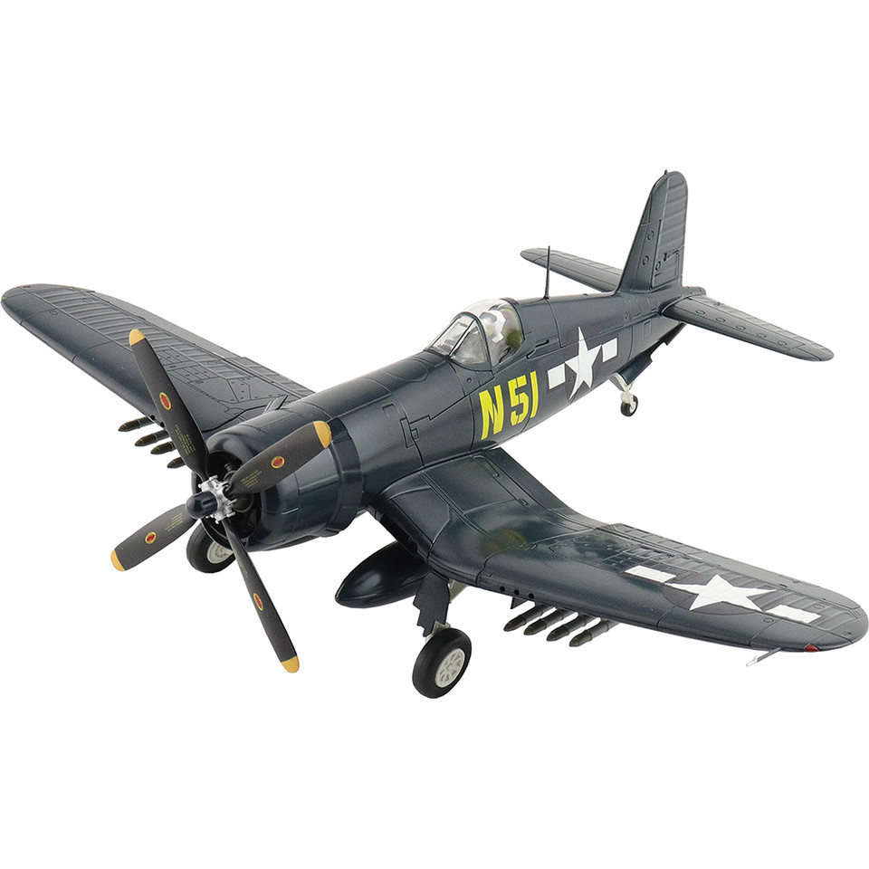 F4U-4 Corsair 1/48 Die Cast Model John Glenn VMF-155 China 1945 Main Image