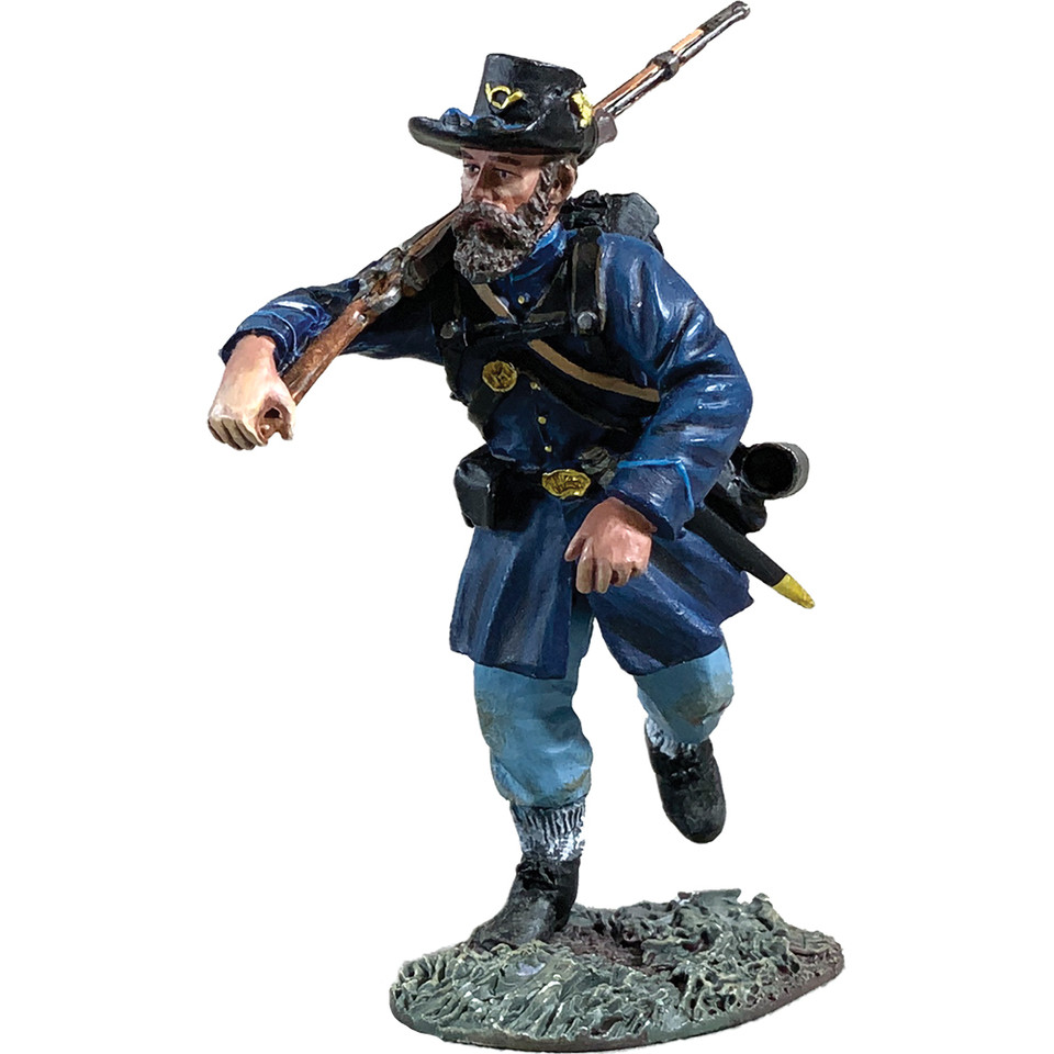 Union Iron Brigade Advancing at Right Shoulder, No.3 William Britain (31412) Main Image