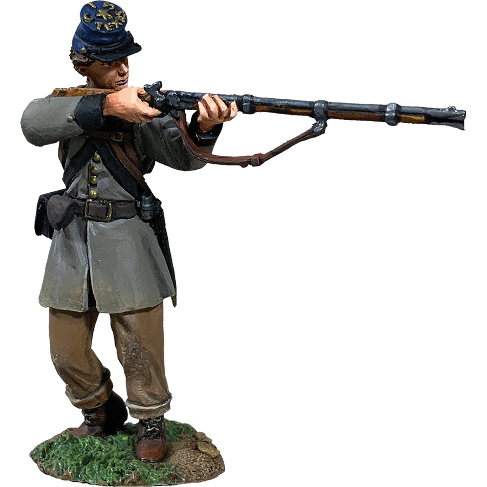 Confederate Texas Brigade Standing Firing 1/30 Figure William Britain (31364) Main Image