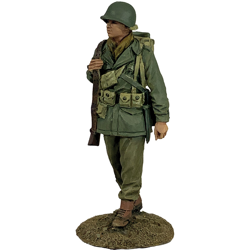 U.S. Infantryman 442nd Infantry 1/30 Figure - 1943-45 William Britain (25279) Main Image