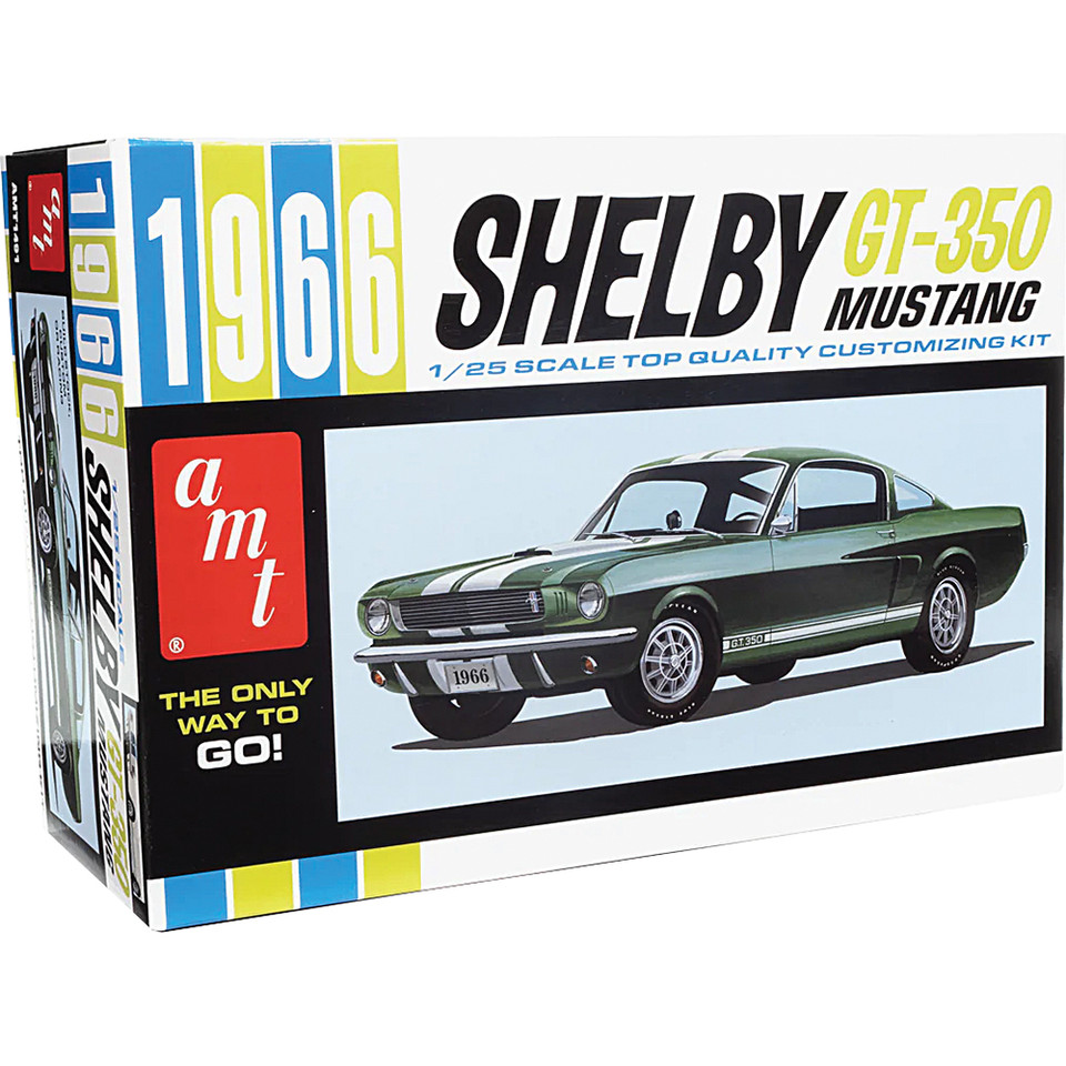 1966 Shelby Mustang 350GT 1/25 Kit AMT Models (AMT1491) Main Image