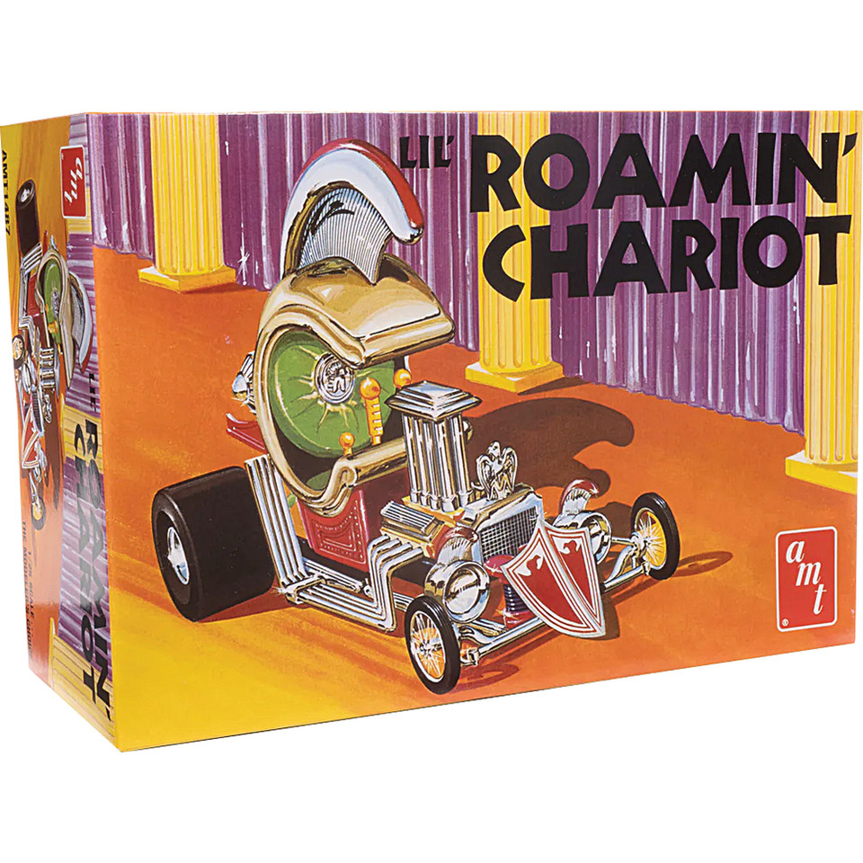 Li'l Roamin Chariot Show Rod 1/25 Kit AMT Models (AMT1487) Main Image