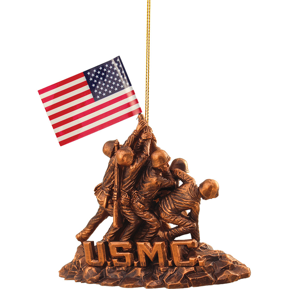 U.S. Marine Corps® Iwo Jima Ornament Kurt Adler (MC2251) Main Image