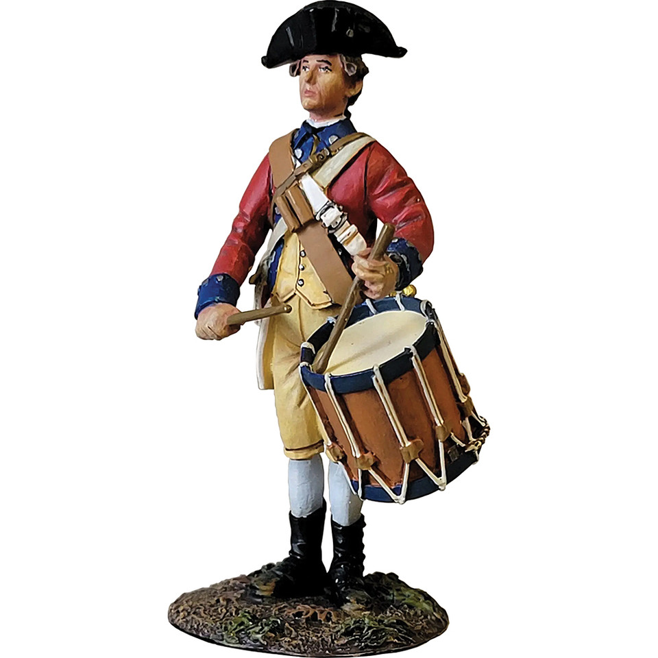 Continental Line Drummer 1/30 Figure William Britain (16210) Main Image
