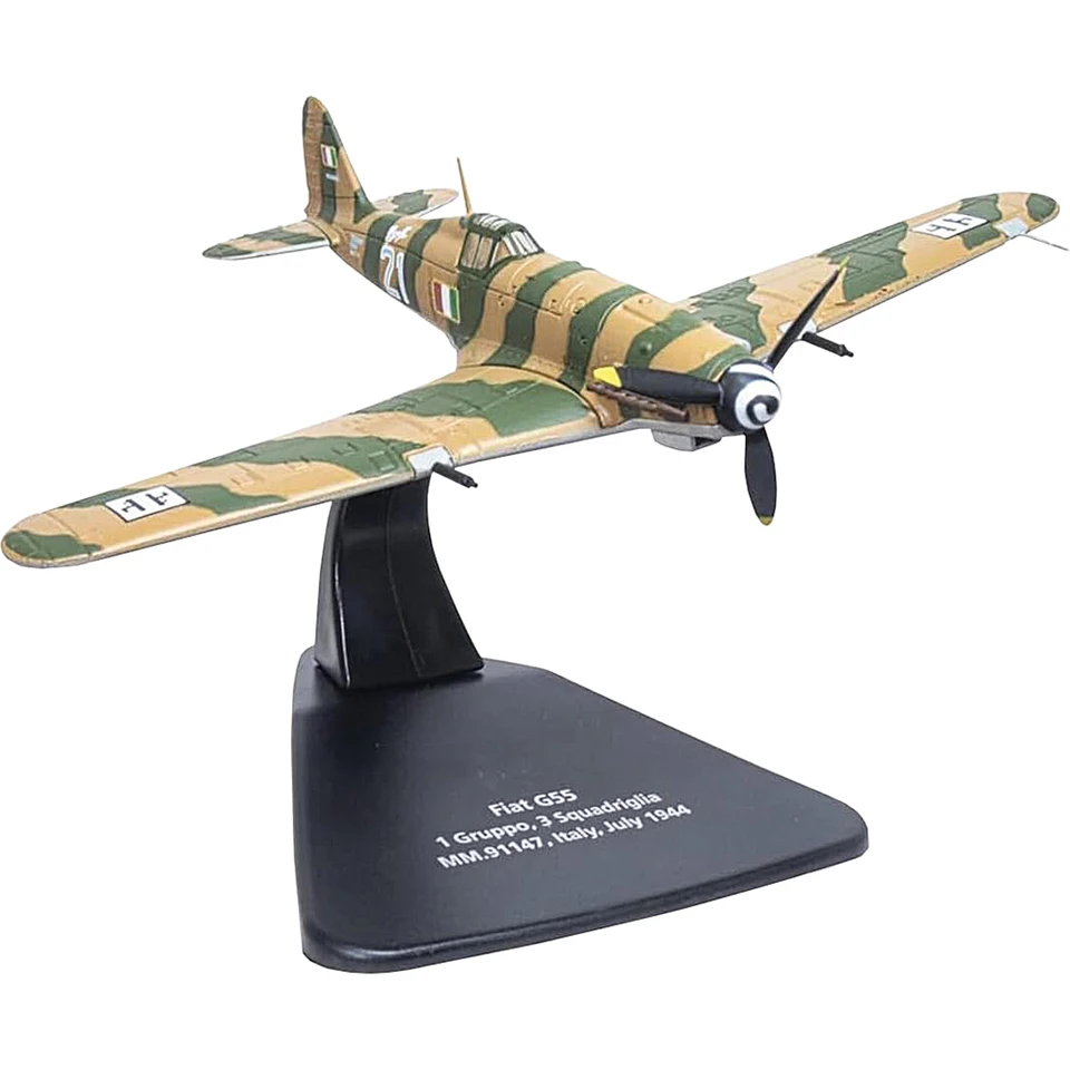 Fiat G.55 Centauro 1/72 Die Cast Model - AC112 Montefusco-Bonet Sqn Aeronautica Nazionale Repubblicana It Main Image