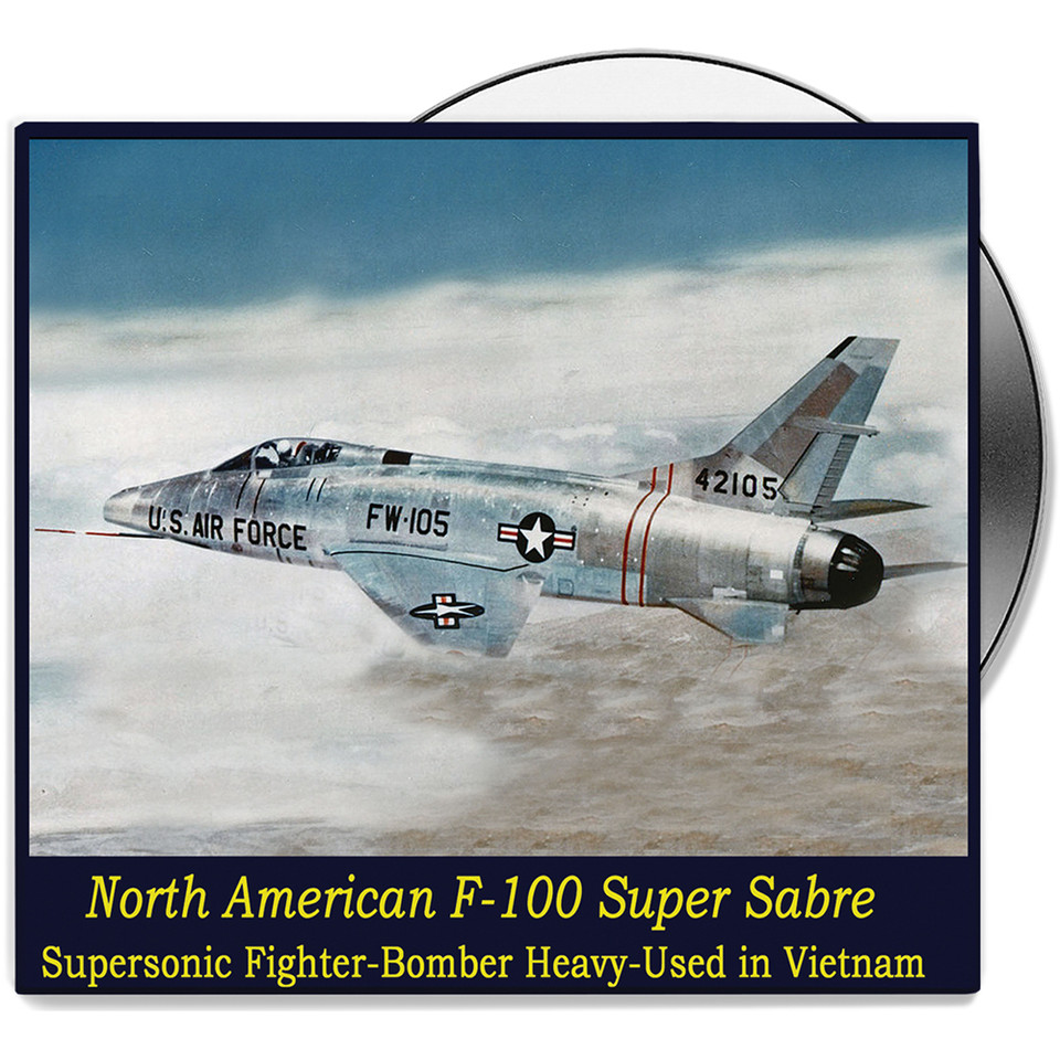 North American F-100 Super Sabre CAMPBELL FILMS (CFDVD0004) Main Image
